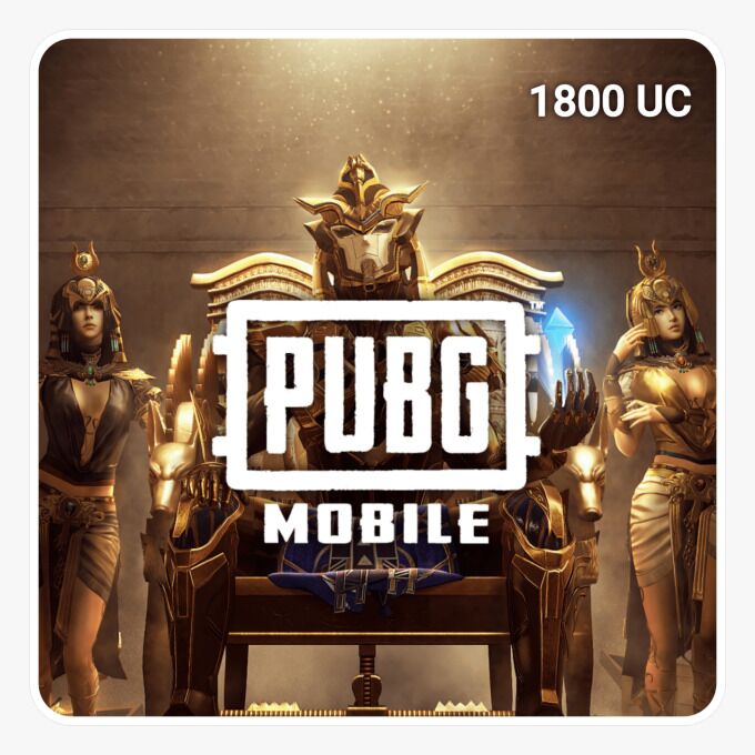 PUBG Mobile 1500 + 300 UC Card